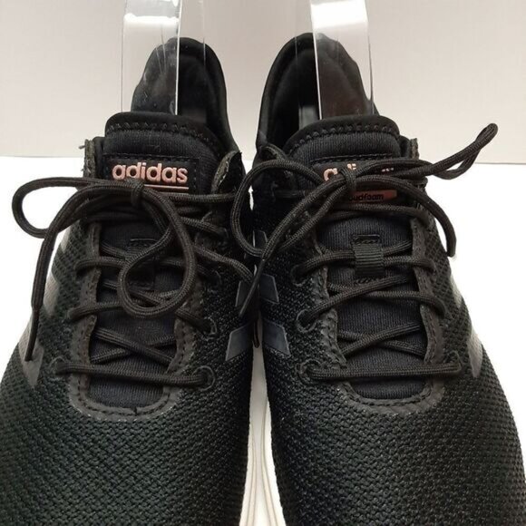 ADIDAS Cloudfoam | QT Flex W Core Athletic Shoes Black & Pink Sz 7.5 - Picture 6 of 16